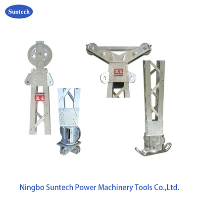 Lega di alluminio Gin Pole Tower Erection Tools elettrico