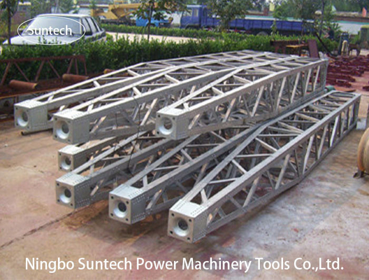 Lega di alluminio Gin Pole Tower Erection Tools elettrico
