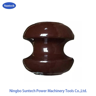 linea di trasmissione di bassa tensione di 400V 9KN isolante Bobbin Porcelain