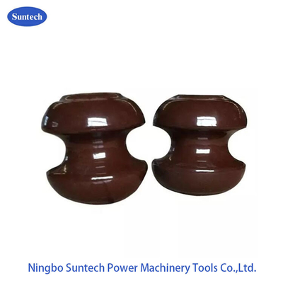 linea di trasmissione di bassa tensione di 400V 9KN isolante Bobbin Porcelain