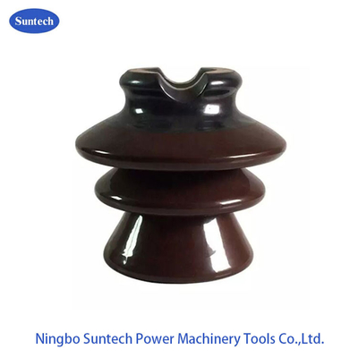 Pin High Voltage Porcelain Insulators lustrato 11KV P - 11 - Y