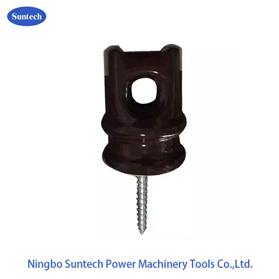 802 - Recinto elettrico Porcelain Insulator 0.4KV della vite di 4 cavità
