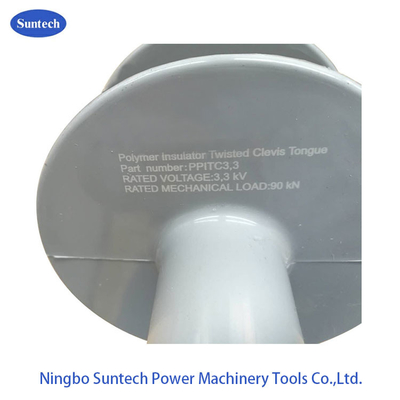 Polimero Rod Insulator lungo della lingua del cavallotto di torsione di 3.3KV 90KN