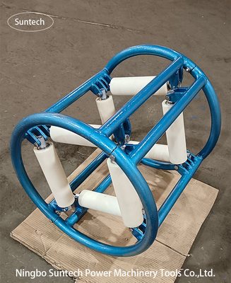 Installazione di cavi di alimentazione Pulley a rulli di cavi con cuscinetto antispina