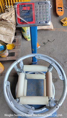 Installazione di cavi di alimentazione Pulley a rulli di cavi con cuscinetto antispina