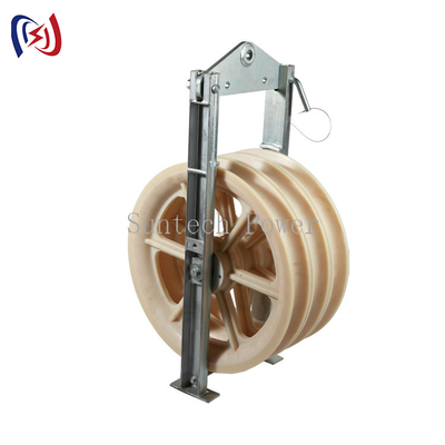 Strumenti di stringa per linee di trasmissione conduttore confezionato Pulley Block 822mm di diametro