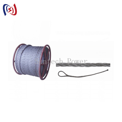 1960N/mm2 ha intrecciato la costruzione d'acciaio galvanizzata di potere di Wire Rope For del pilota del centro
