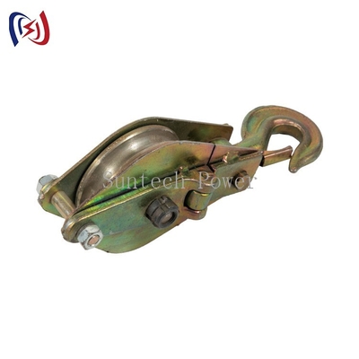 Due tipo aperto conduttore Stringing Tools del paranco differenziale del gancio 30kN