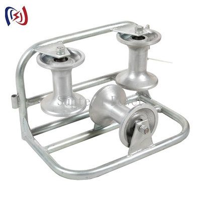 Rulli di alluminio che mettono insieme i rulli resistenti del cavo di 200mm