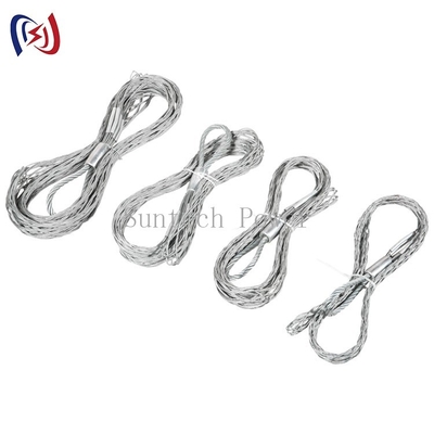 Conduttore Mesh Socks Stringing Pulling Grip di 15KN 80KN per fune o cavo