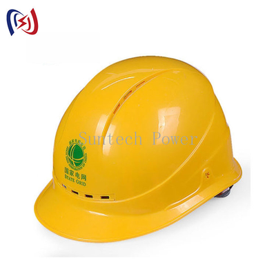 Il casco dell'ABS ha montato gli strumenti della sicurezza di costruzione della cuffia