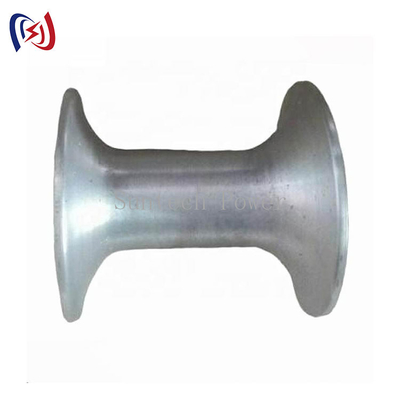 Blocco di tesatura del conduttore Pulegge in alluminio per puleggia di tesatura con rivestimento in neoprene