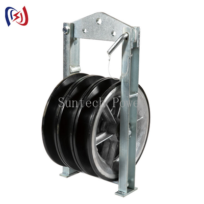 Power Construction Works Conduttore ACSR Stringing Pulley Block