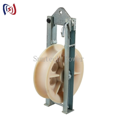 Linea sopraelevata singolo blocchetto di Stringing Triple Pulley del conduttore della carrucola
