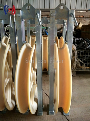 30-150KG Capacità 660 Serie Stringing Block con carico nominale di 20-60KN