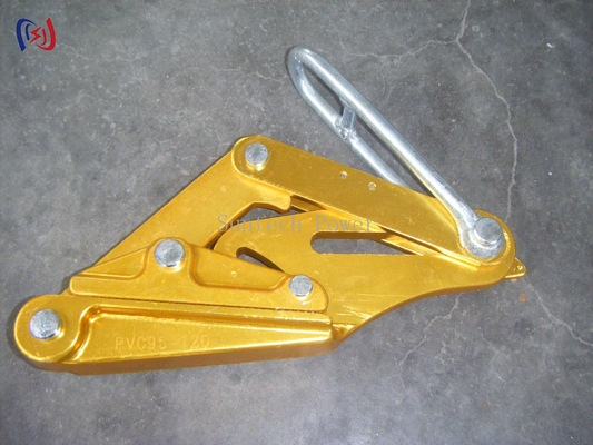 Allegato di alluminio isolato conduttore afferratore Come Along Clamp Stringing Tools