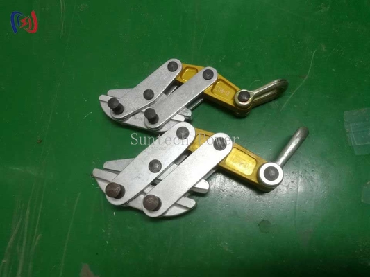 Anti-Twist Steel Cord Conductor Gripper Cable Pulling Clamping Stringing Of Transmission Line