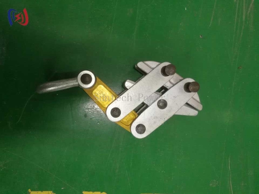 Anti-Twist Steel Cord Conductor Gripper Cable Pulling Clamping Stringing Of Transmission Line