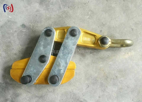 Anti-Twist Steel Cord Conductor Gripper Cable Pulling Clamping Stringing Of Transmission Line