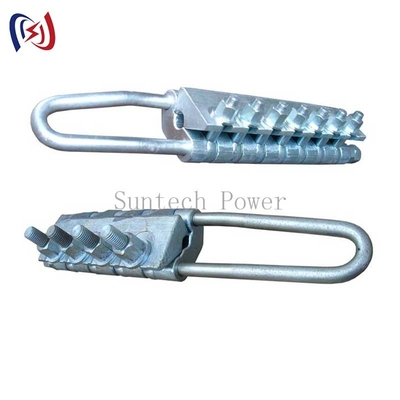 Tipo bullone Anti-torsione Acciaio Corde Gripper Stringing Conduttore Come Along Clamp