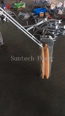 508 x 75 mm blocchi di stringa per filo di filo pesante con puleggia