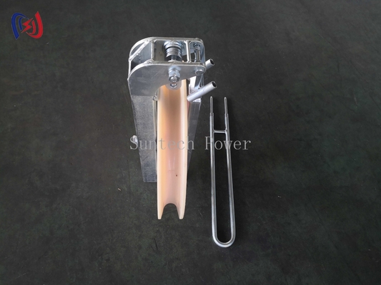 508 x 75 mm blocchi di stringa per filo di filo pesante con puleggia