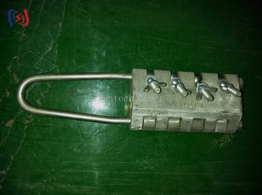 Tipo bullone Anti-torsione Acciaio Corde Gripper Stringing Conduttore Come Along Clamp