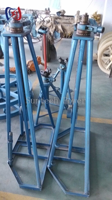 Supporto per tamburo cavi di servizio – Supporto semplice per bobine per progetti di linee elettriche e trasmissione