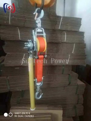 Protezione dielettrica a alta tensione isolante fino a 15 kV costruzione in nylon non conduttiva per la manutenzione della linea diretta