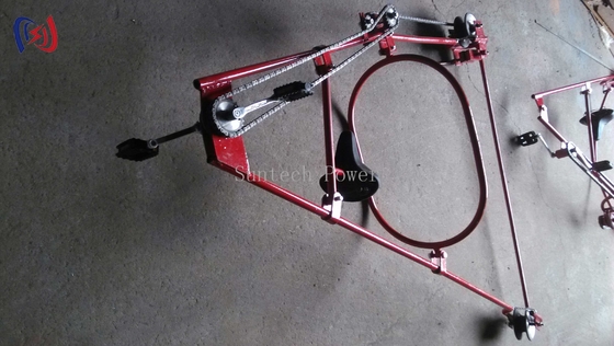 Bicicletta di linea in acciaio galvanizzato per una durata resistente alla corrosione