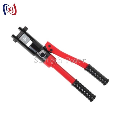 Strumento idraulico professionale per il crimping con pompa integrata per connettori elettrici