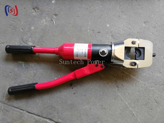 Strumento idraulico professionale per il crimping con pompa integrata per connettori elettrici