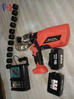 Cordless Battery Hydraulic Crimping Pliers for Power Cable Terminations