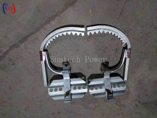 Clampe per piedi per grappler professionisti per arrampicata e manutenzione su pali di servizio