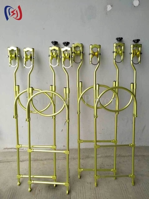 Carrelli per scale a fune professionali per l'ispezione di linee ad alta tensione