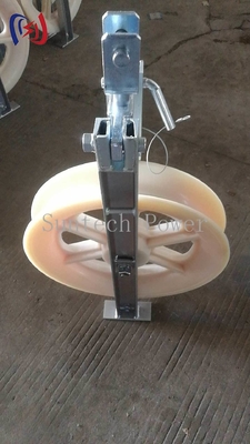 Blocco di tesatura OPGW professionale per l'installazione di cavi di terra in fibra ottica