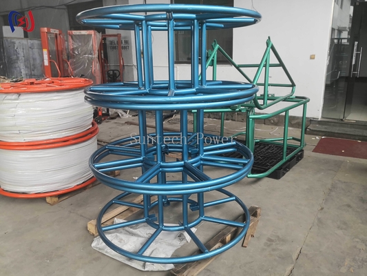Bobina GSP e supporto con rotazione a 360 gradi per un agevole svolgimento del cavo​
