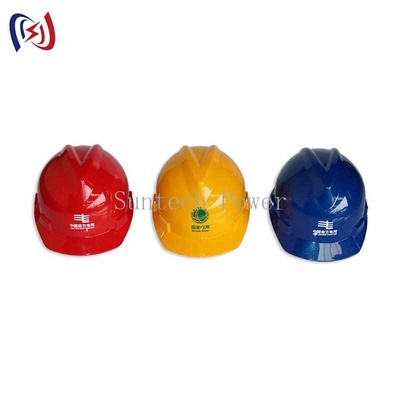 Casco di sicurezza in ABS certificato ANSI Z89.1 con sospensione a 6 punti