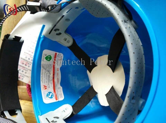 Casco di sicurezza in ABS certificato ANSI Z89.1 con sospensione a 6 punti