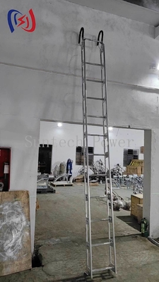 Scala in lega di alluminio 2.5-7M Capacità 150KG Industriale