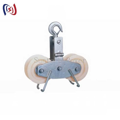 Blocco di stringa a fascia in tandem 25KN carico di alluminio/fascia di nylon