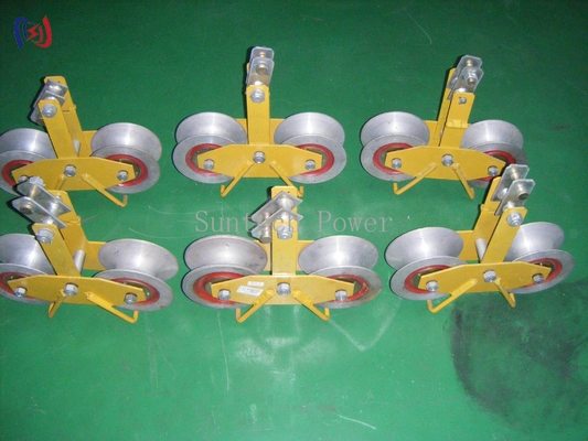 Blocco di stringa a fascia in tandem 25KN carico di alluminio/fascia di nylon