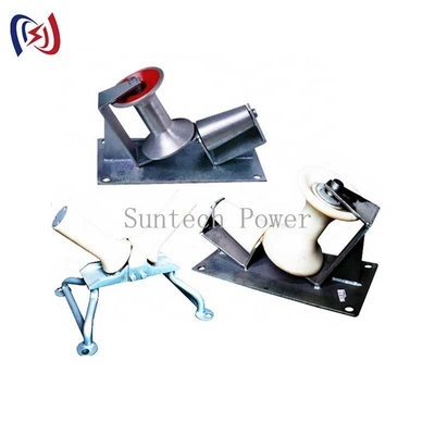 Rullo di curvatura per cavi da 10KN per l'installazione di cavi elettrici sotterranei