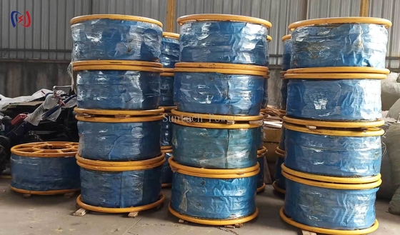 Cavo d'acciaio intrecciato anti-torsione 9-42mm per la costruzione di linee elettriche
