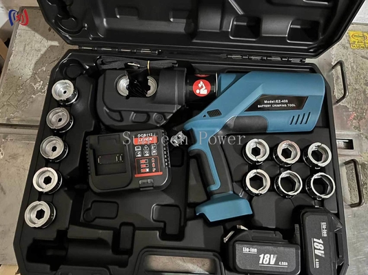 Pinze crimpatrici idrauliche a batteria 18V HT-Z1 per cavi elettrici