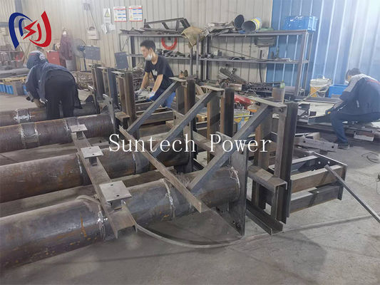 Canalina portacavi professionale in acciaio con gestione cavi organizzata Costruzione robusta e garanzia di sicurezza per il supporto della linea elettrica