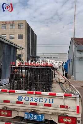 Set completo di bulloni di ancoraggio a terra per la costruzione di linee elettriche, garanzia di 1 anno