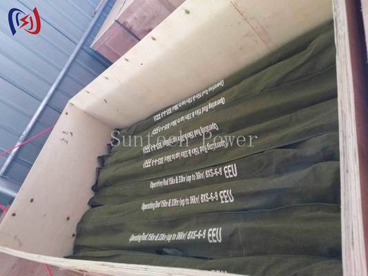 Scala di commutazione isolante ad alta tensione con tensione nominale da 10 a 500 kV 3-8 M di lunghezza totale e 3-4 nodi per una commutazione elettrica sicura