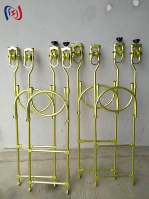 Carrelli di ispezione per scale a fune professionali con lunghezza 1-1,8 mm e peso 4,5-8 kg per la manutenzione delle linee di trasmissione con una stabilità superiore del 35%