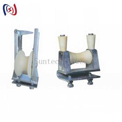 Booster per la posa di conduttori ad alta tensione con puleggia in nylon e dimensioni personalizzate per applicazioni su linee elettriche aeree